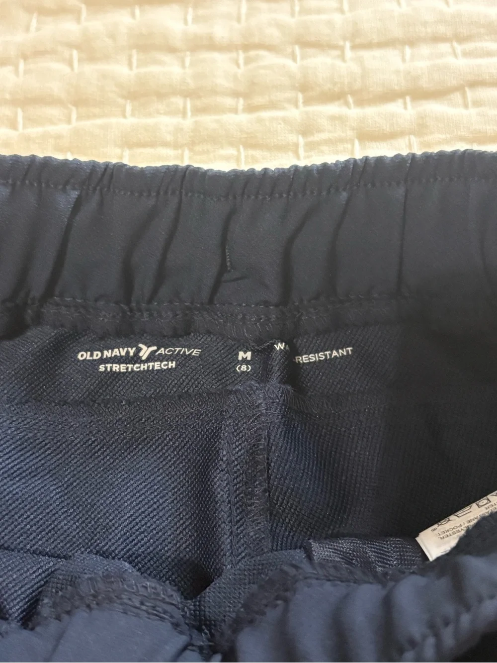Boys Navy Athletic Jogger Pants